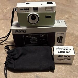 Green 35mm Film Camera